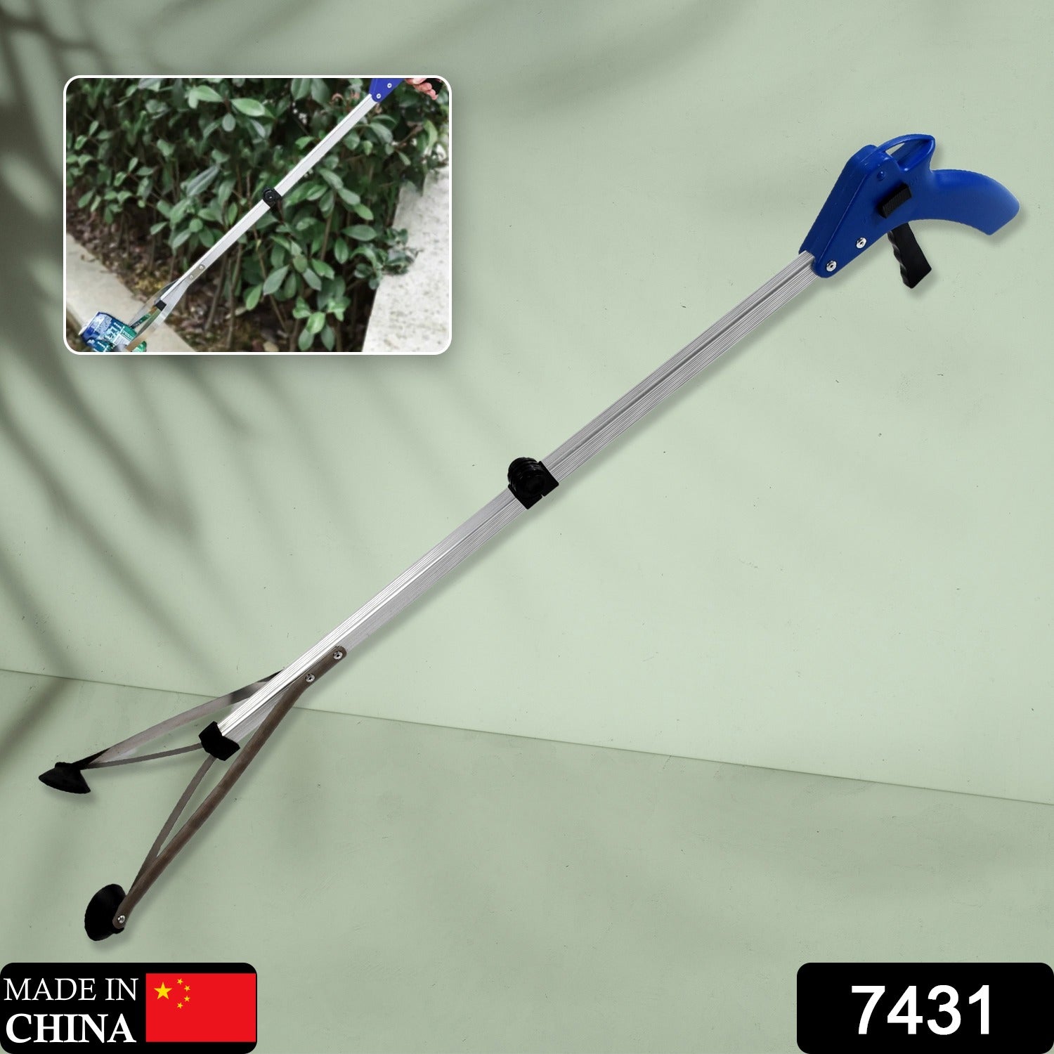 7431 Extending Garbage Lifter Tool Kitchen Picker Claw Pick Up Rubbish Helping Hand Tool Garbage Picker Flexible Lightweight Tool DeoDap 7431 Extending Garbage Lifter Tool Kitchen Picker Claw Pick Up Rubbish Helping Hand Tool Garbage Picker Flexible Lightweight Tool DeoDap